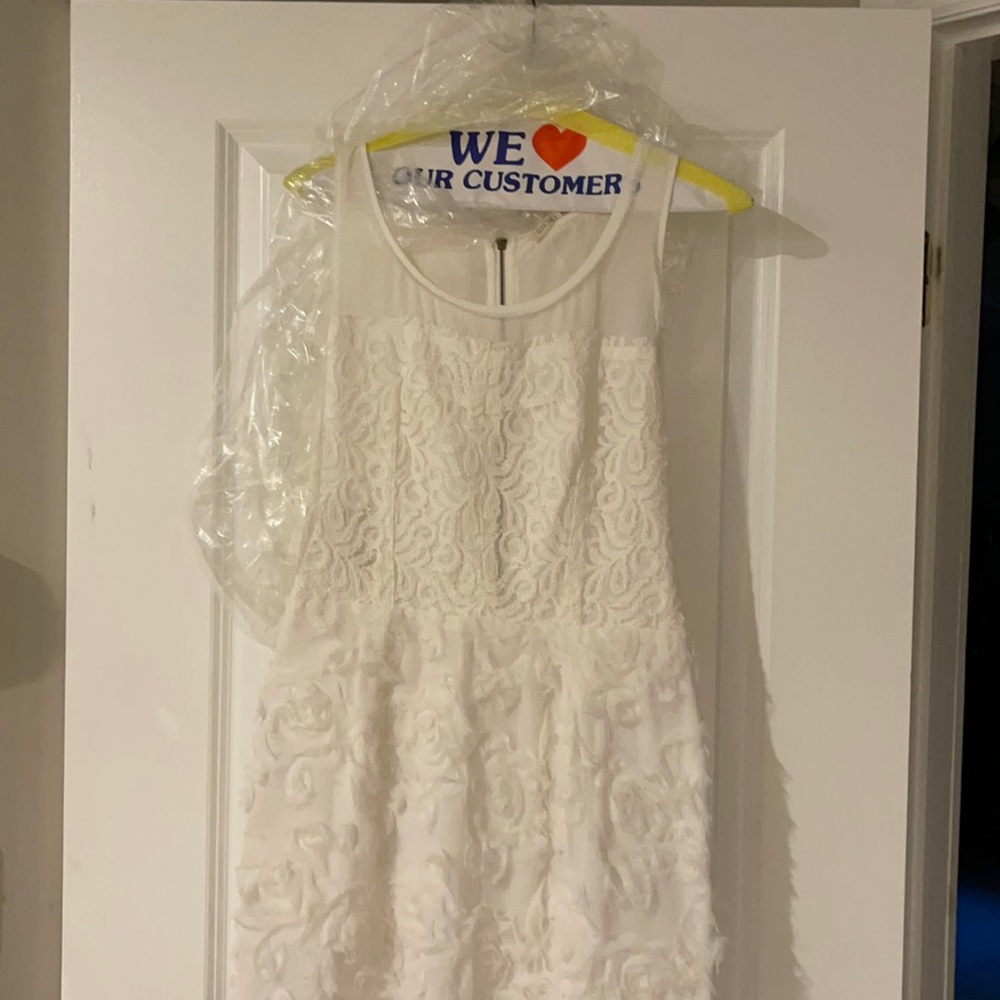 Light and airy white dress